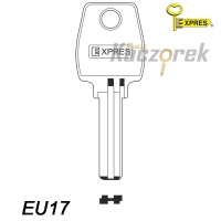 Expres 086 - klucz surowy mosiężny - EU17
